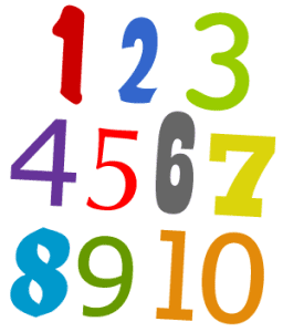 numbers-1-10