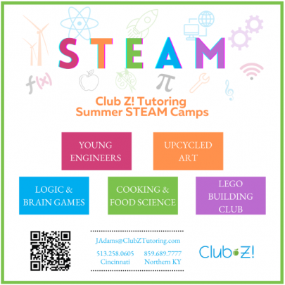 club z tutoring steam summer camp cincinnati
