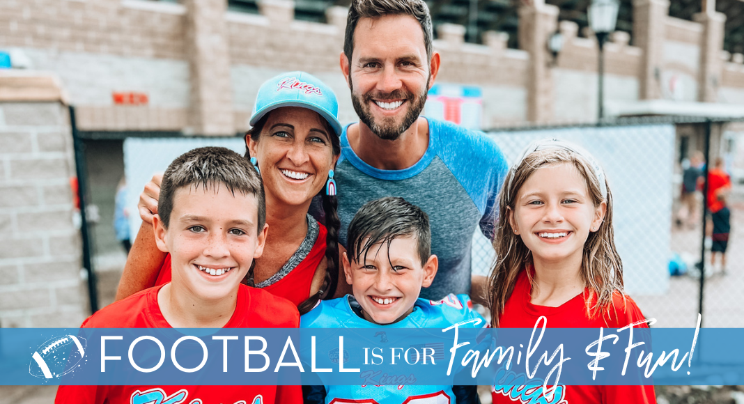 football is for family and fun