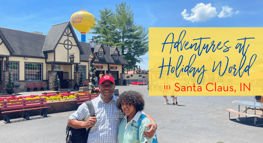 adventures at holiday world in santa claus in