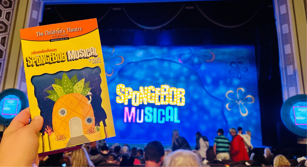 spongebob musical cincinnati children's theatre